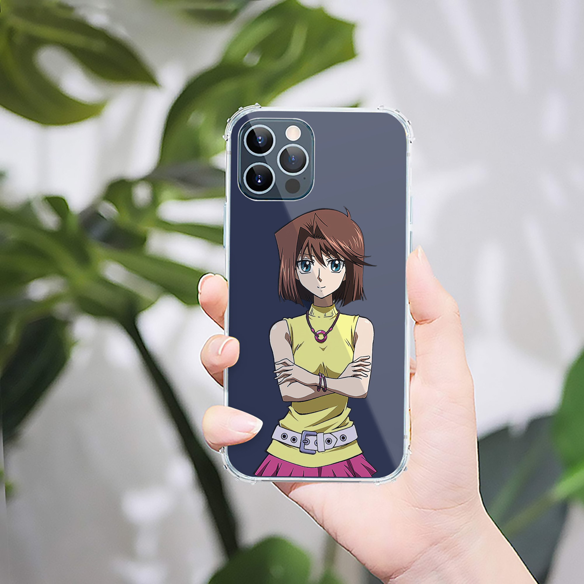 （画像用） 遊☆戯☆王 Yu-Gi-Oh! 【iPhone 12シリーズ対応】透明スマホケース（クリアソフトケース）